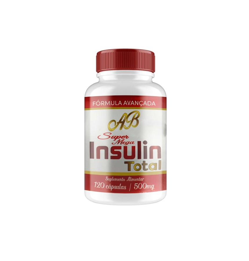 Insulin Total Composto Natural para Controle de Diabetes – 120 Cápsulas